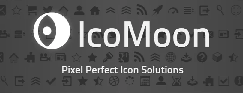 《IcoMoon》Icon Font 自訂屬於自己網頁的ICON