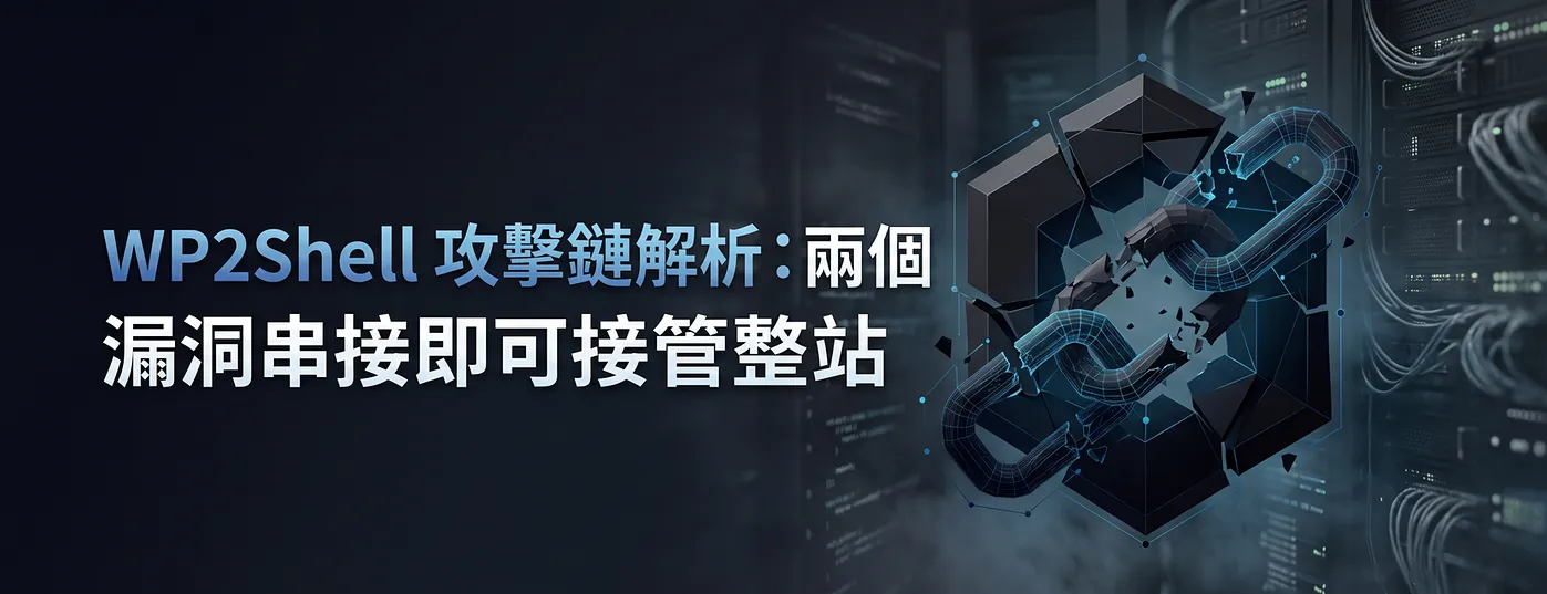 WP2Shell 攻擊鏈解析：兩個 WordPress 漏洞串接，未登入就能接管整站